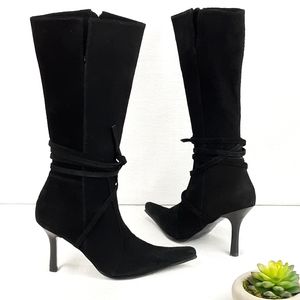 STEVE MADDEN LUX POINTED BOOTS